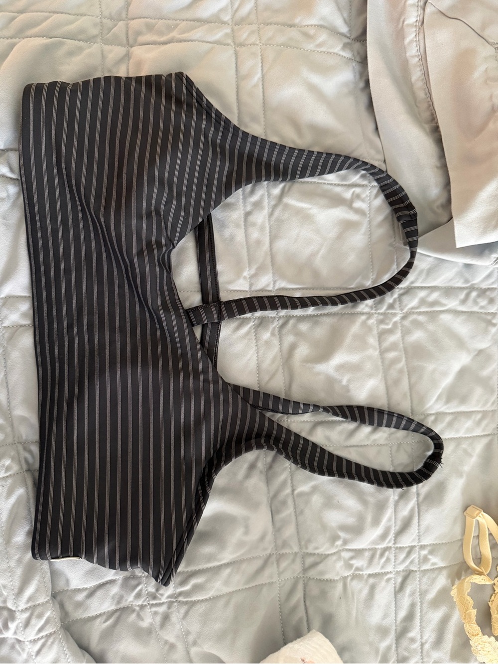 Striped vuori bra
